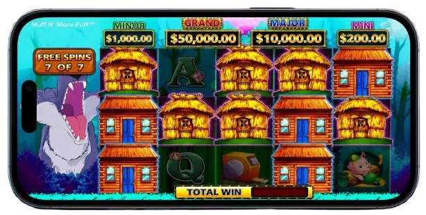 Huff and Puff Slot App